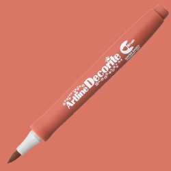 Artline - Artline Decorite Brush Marker Brown