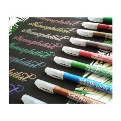 Artline Decorite Brush Marker Esnek Uçlu Fırça Kalem - Thumbnail