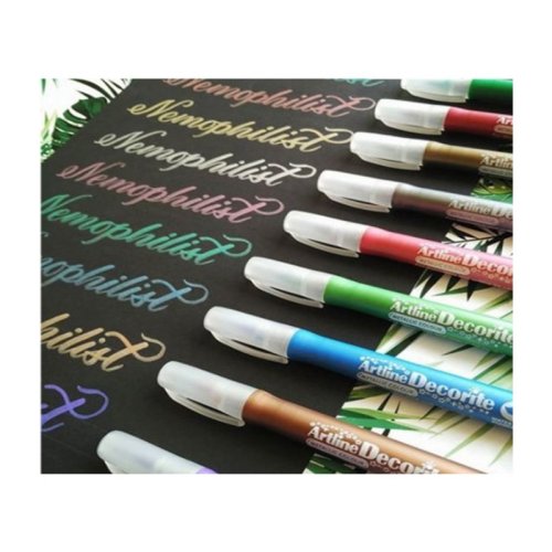 Artline Decorite Brush Marker Esnek Uçlu Fırça Kalem