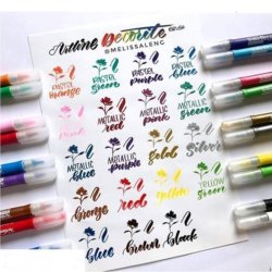 Artline Decorite Brush Marker Esnek Uçlu Fırça Kalem - Thumbnail