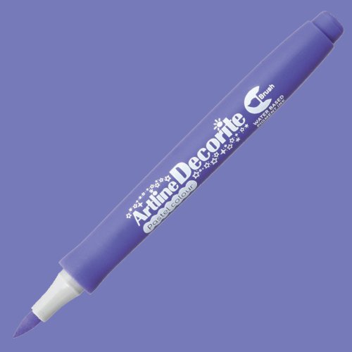 Artline Decorite Brush Marker Pastel Purple - Pastel Purple