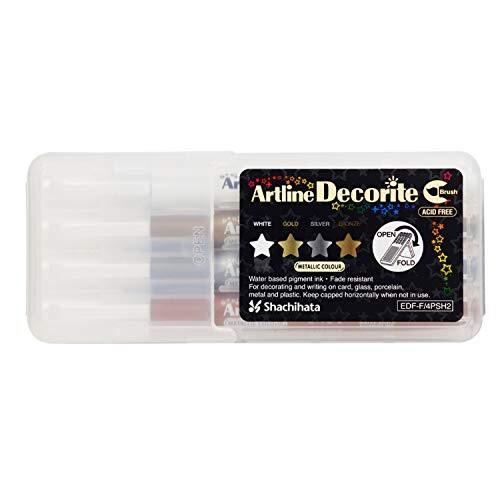 Artline Decorite Brush Marker Set: 2