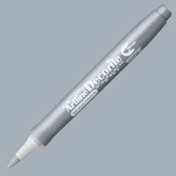 Artline - Artline Decorite Brush Marker Silver