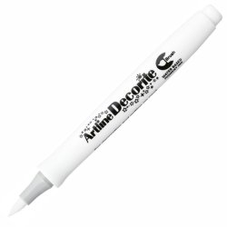 Artline - Artline Decorite Brush Marker White
