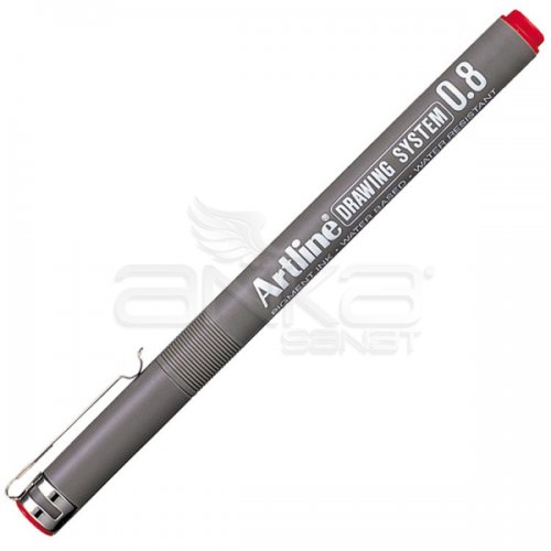 Artline Drawing System Teknik Çizim Kalemi Kırmızı