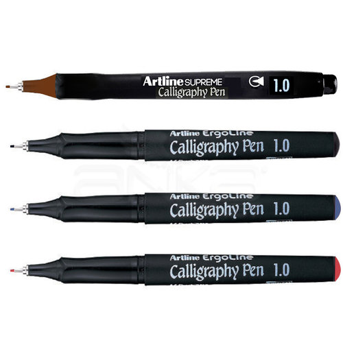 Artline Ergoline Kaligrafi Kalemi Karışık Renk 1.0mm 4lü