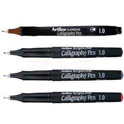 Artline - Artline Ergoline Kaligrafi Kalemi Karışık Renk 1.0mm 4lü