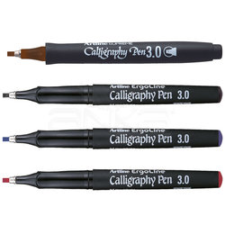 Artline - Artline Ergoline Kaligrafi Kalemi Karışık Renk 3.0mm 4lü