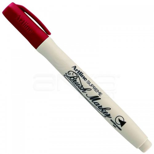 Artline Supreme Brush Marker Fırça Uçlu Kalem Dark Red - Dark Red