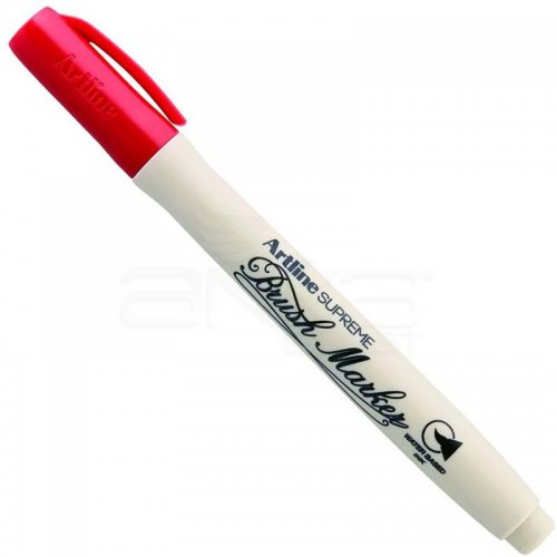 Artline Supreme Brush Marker Fırça Uçlu Kalem Red