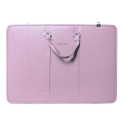 BBack - Bback Suni Deri Proje Çantası 35x50cm Lila