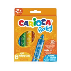 Carioca - Carioca Jumbo Pastel Boya Kalemi 8 Renk 42892