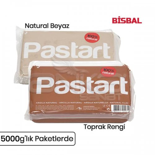 Bisbal Pastart Doğal Model Kili 5000g