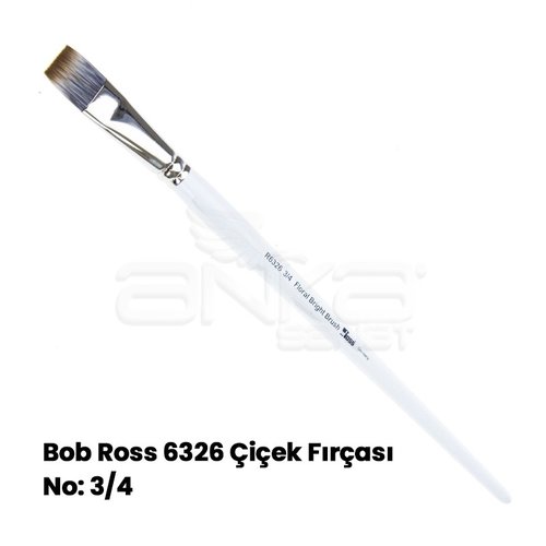 Bob Ross 6326 Çiçek Fırçası No: 3/4