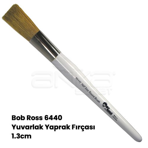 Bob Ross 6440 Yuvarlak Yaprak Fırçası 1.3cm