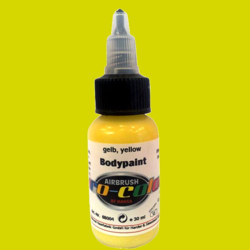 Lukas Body Paint Vücut Boyası 30ml 68004 Yellow - 68004 Gold