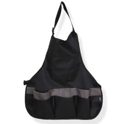 Anka Art - Askılı Boyama Önlüğü Siyah