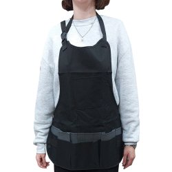 Anka Art - Askılı Boyama Önlüğü Siyah (1)