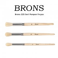 Brons - Brons 225 Seri Ponpon Fırçası