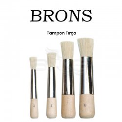 Brons - Brons Tampon Fırça