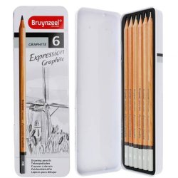 Bruynzeel - Bruynzeel Expression Graphite Dereceli Kalem 6lı Set