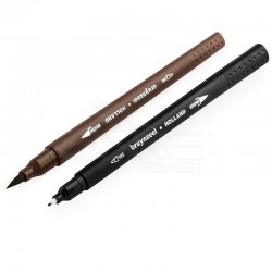 Bruynzeel Expression Series Fineliner-Brush Pens Çift Taraflı Kalem 72li 60325072 - Thumbnail