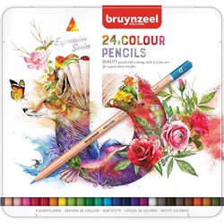 Bruynzeel - Bruynzeel Expression Series Kuru Boya Kalem Seti 24lü 60312024