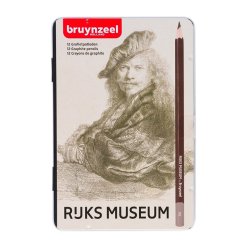 Bruynzeel - Bruynzeel Rijks Museum Graphite Dereceli Karakalem Seti 12li