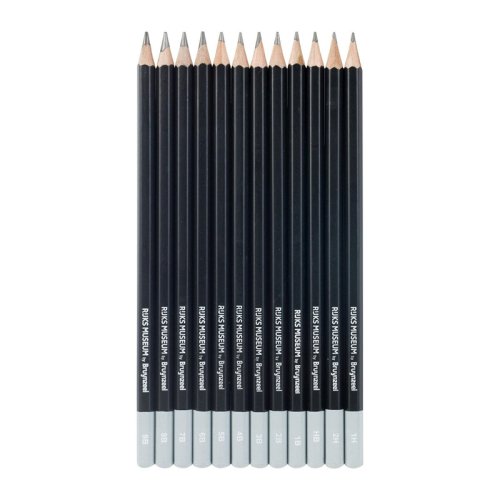 Bruynzeel Rijks Museum Graphite Dereceli Karakalem Seti 12li