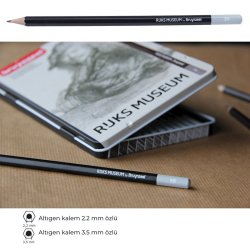 Bruynzeel Rijks Museum Graphite Dereceli Karakalem Seti 12li - Thumbnail