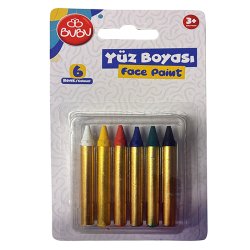 Bubu - Bu-Bu Yüz Boyası 6 Renk