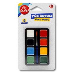 Bubu - Bu-Bu Yüz Boyası 8 Renk (Tablet)