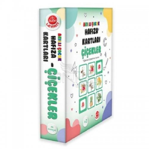 Bubu Akıllı Çocuk Hafıza Kartları Çiçekler