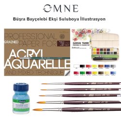 Anka Art - Büşra Bayçelebi Ekşi Suluboya İllustrasyon