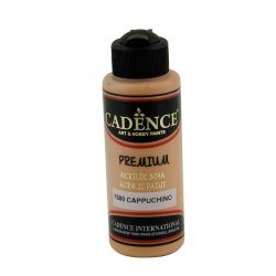 Cadence Premium Akrilik Boya 120ml 1500 Cappuchino - Thumbnail
