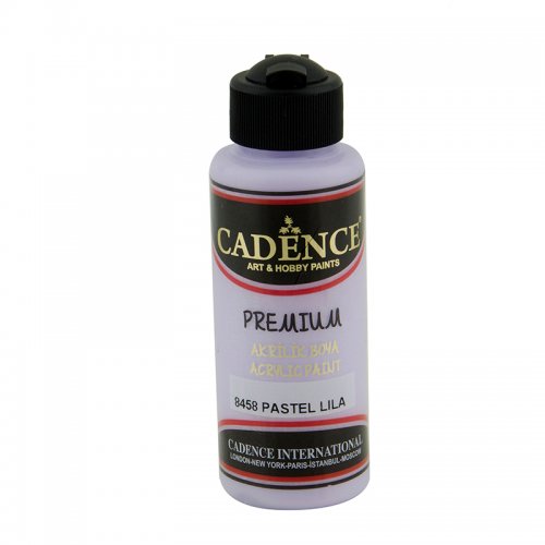 Cadence Premium Akrilik Boya 120ml 8458 Pastel Lila - 8458 Pastel Lila