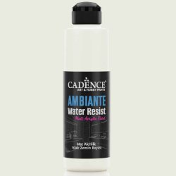 Cadence - Cadence Ambiente Suya Dayanıklı Akrilik Boya 250ml 02 Pak Beyaz