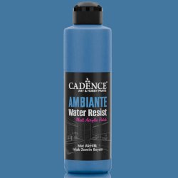 Cadence - Cadence Ambiente Suya Dayanıklı Akrilik Boya 250ml 09 Gece Mavi
