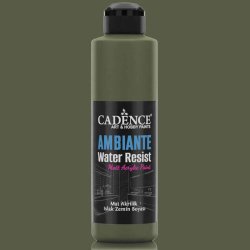 Cadence - Cadence Ambiente Suya Dayanıklı Akrilik Boya 250ml 15 Ceviz