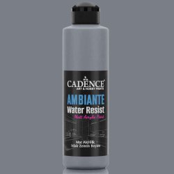 Cadence - Cadence Ambiente Suya Dayanıklı Akrilik Boya 250ml 21 Koyu Gri