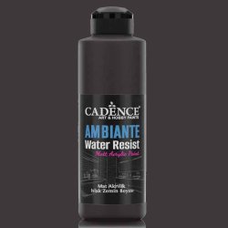 Cadence - Cadence Ambiente Suya Dayanıklı Akrilik Boya 250ml 24 Siyah