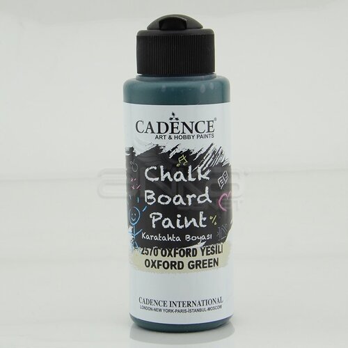 Cadence Chalkboard Paint 120ml Kara Tahta Boyası 2570 Oxford Yeşili - 2570 Oxford Yeşili