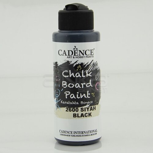 Cadence Chalkboard Paint 120ml Kara Tahta Boyası 2600 Siyah