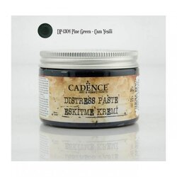 Cadence - Cadence Distress Paste Eskitme Kremi DP-1304 Çam Yeşili 150ml