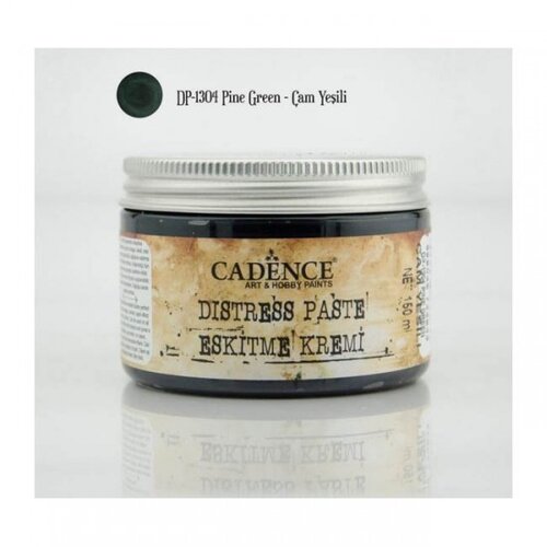 Cadence Distress Paste Eskitme Kremi DP-1304 Çam Yeşili 150ml - 1304 Çam Yeşili