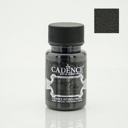 Cadence - Cadence Dora Glass Metalik Cam Boyası 3131 Siyah