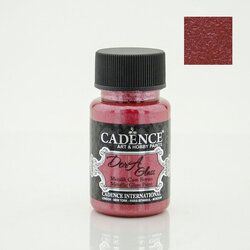 Cadence - Cadence Dora Glass Metalik Cam Boyası 3133 Kırmızı