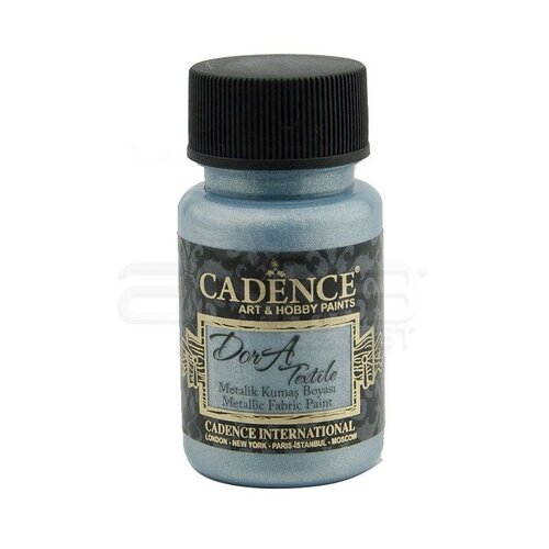 Cadence Dora Textile Metalik Kumaş Boyası 50ml 1145 Aqua
