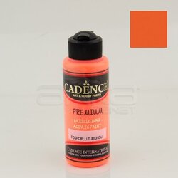 Cadence - Cadence Premium Akrilik Boya 120ml Fosforlu Turuncu