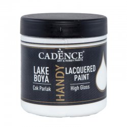 Cadence - Cadence Handy Lake Vernikli Mobilya Boyası 001 Beyaz 250ml